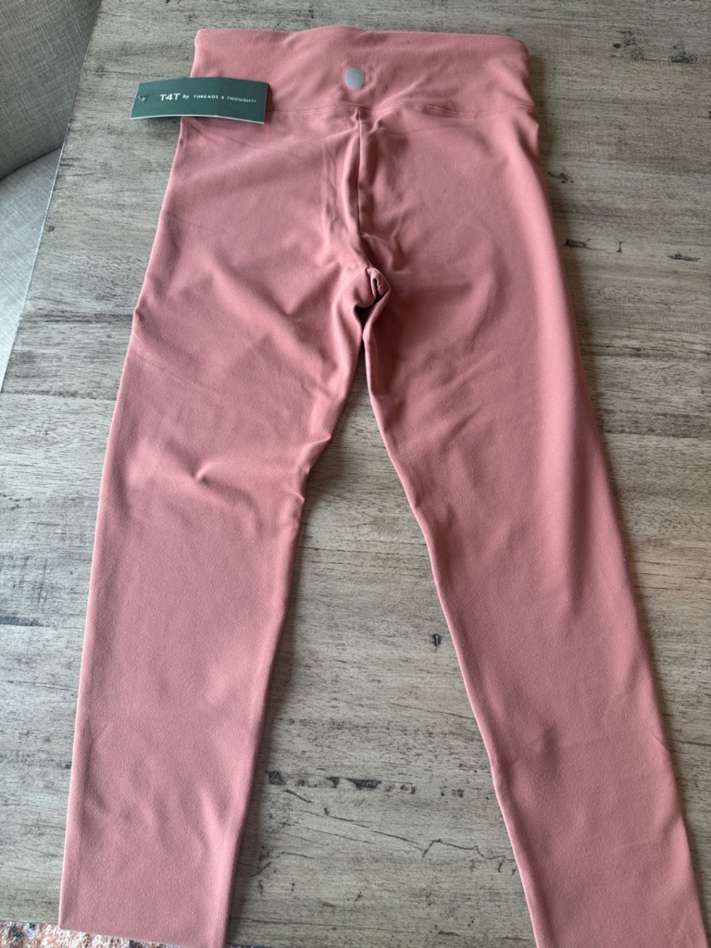 NWT - Threads 4 Thought High-Waist Dusty Rose Leggings - Picture 5 of 6